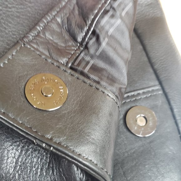 💕Kenneth Cole Reaction Busi-mess Essentials Unisex Leather Laptop/Messenger Bag - Picture 13 of 16